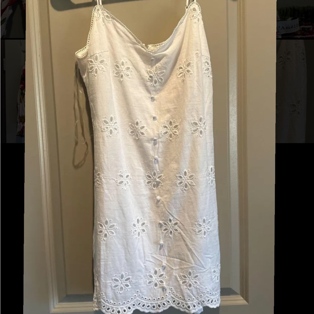 White Eyelet Sundress